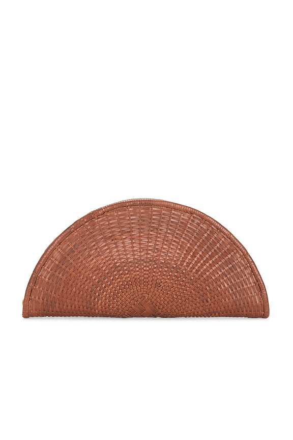 view 1 of 4 Perla Clutch in Sienna