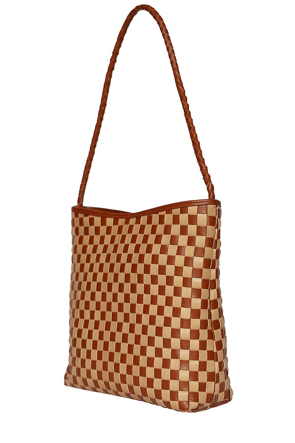 view 2 of 2 PAULINE 백 in Carmel & Sienna Check