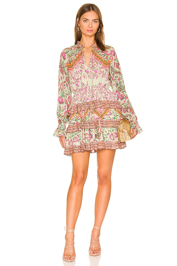 view 1 of 5 Nora Mini Dress in Sage