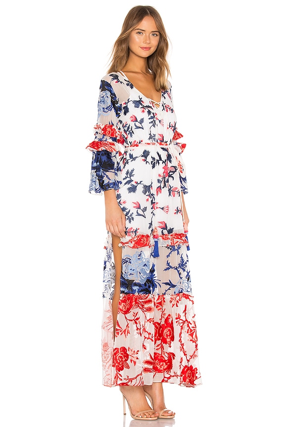 view 2 of 3 Long Dress in White