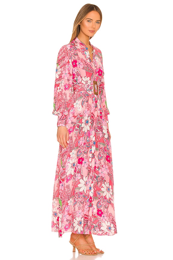 view 2 of 3 MAXIVESTIDO MISAKI in Pink