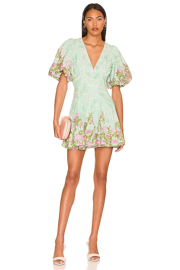 view 1 of 3 ROBE SHORT in Sea Green