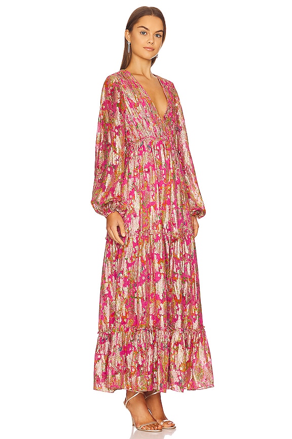 view 2 of 4 VESTIDO LONG in Fuchsia Pink