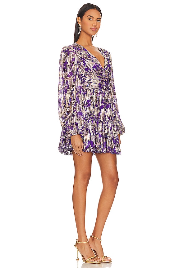 view 2 of 4 Short Dress in Purple