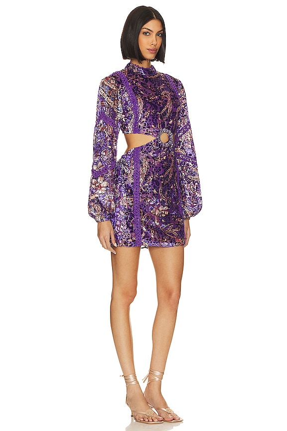 view 2 of 4 VESTIDO CORTO in Purple