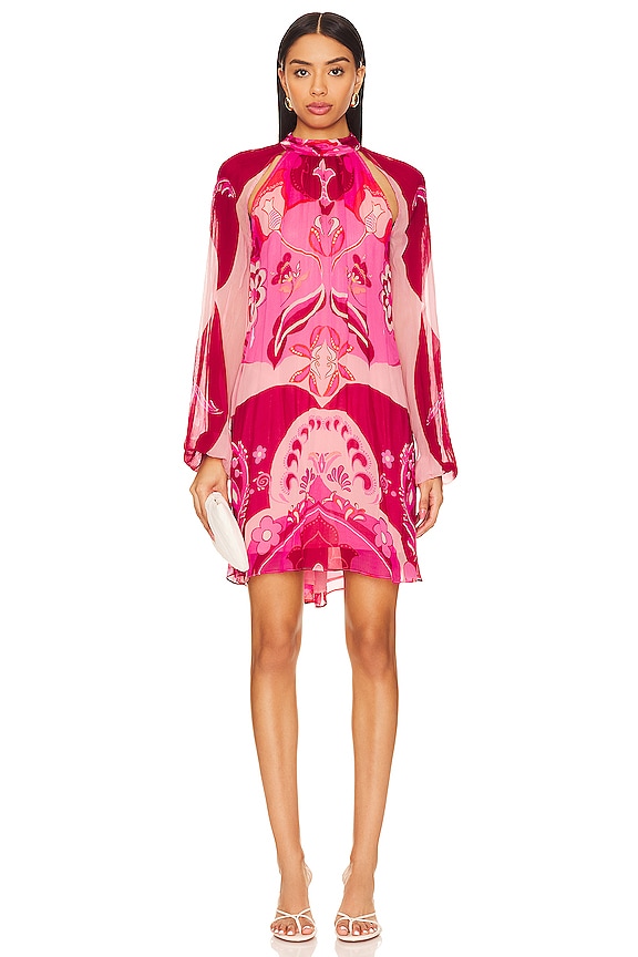 view 2 of 3 MINIVESTIDO MALAK in Pink & Peach