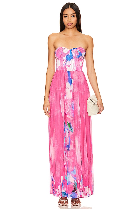 view 2 of 4 Vesa Bustier Maxi Dress in Multicolor