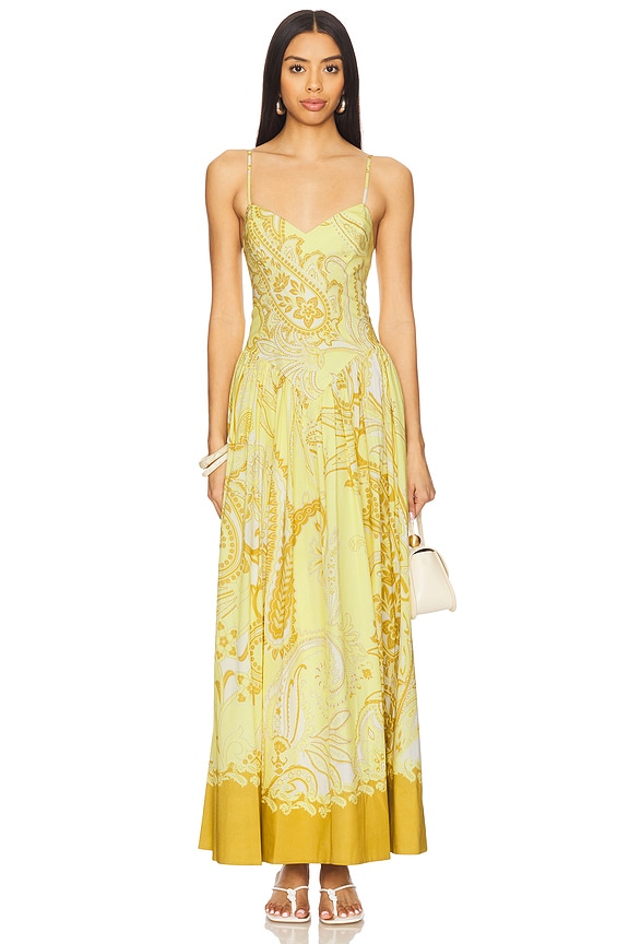 view 1 of 3 Long Dress in Light Yellow