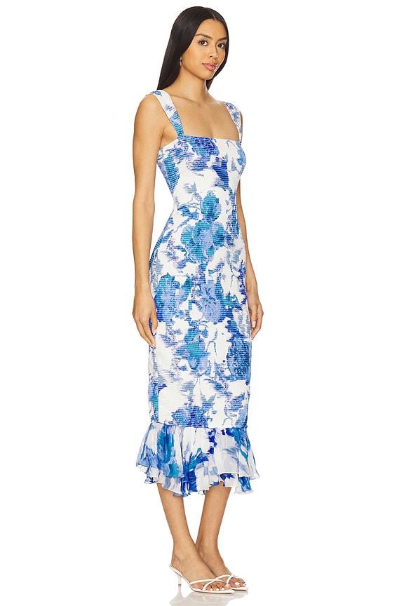 view 2 of 4 X Revolve Midi Dress in Blue & White