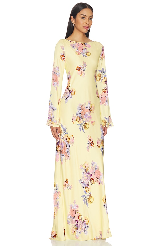 view 2 of 3 Maxi Dress in Yellow