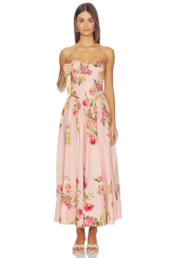 view 1 of 3 ROBE DRESS in Peach