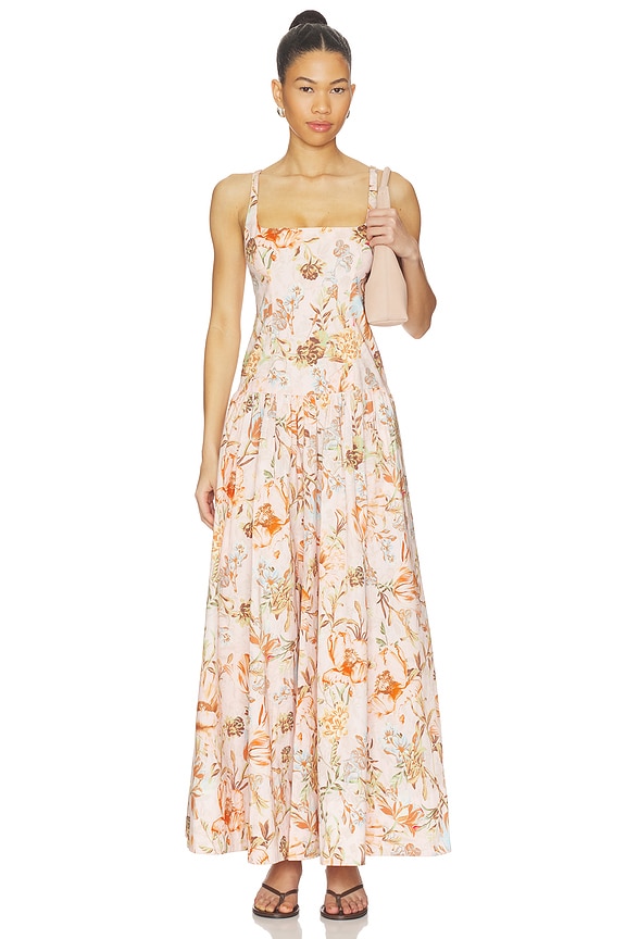 view 1 of 3 ROBE DRESS in Beige