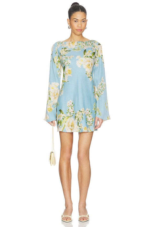 view 1 of 3 ROBE DRESS in Blue