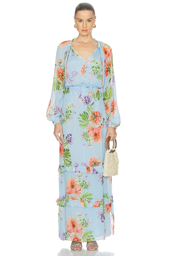 view 1 of 3 VESTIDO DRESS in Blue