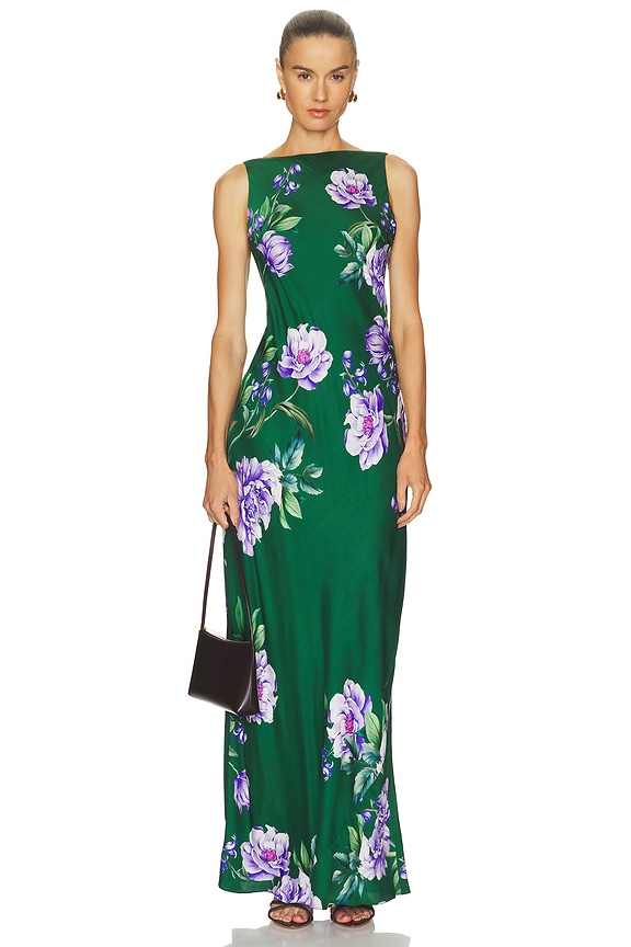 view 1 of 3 MAXIVESTIDO MAXI DRESS in Green