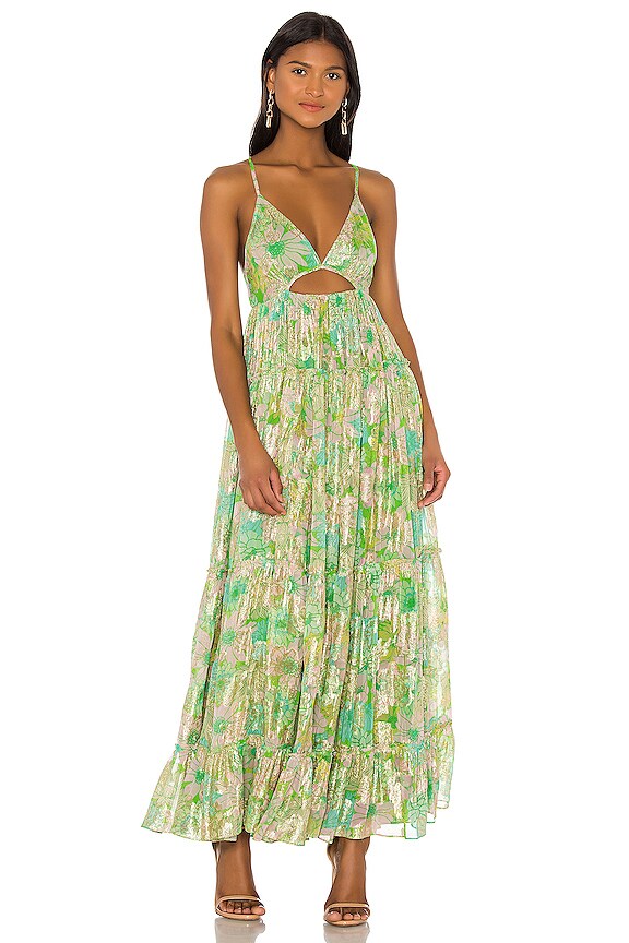 view 2 of 4 X REVOLVE Nadia Dress in Green Floral