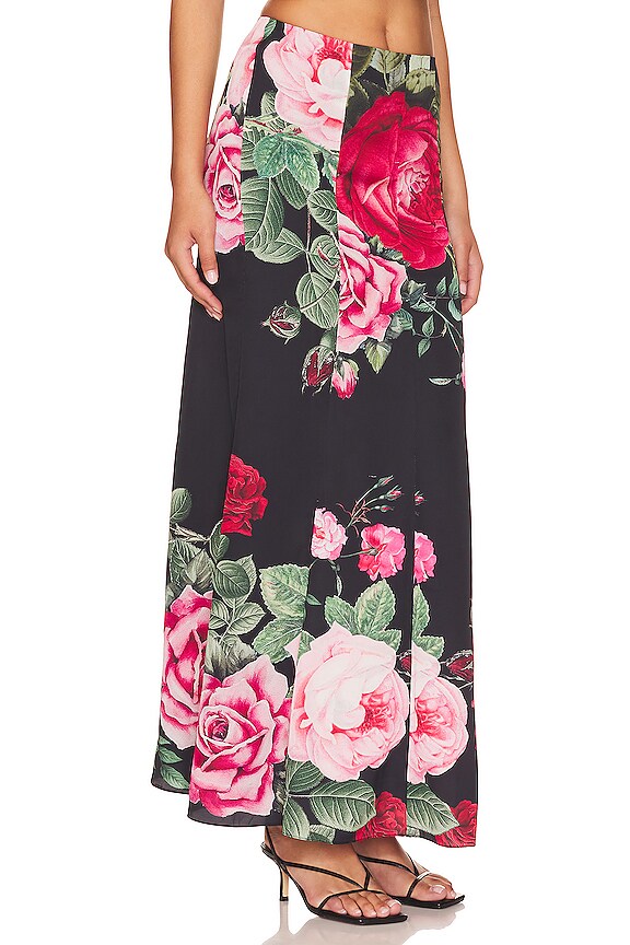 view 2 of 4 FALDA MAXI in Black