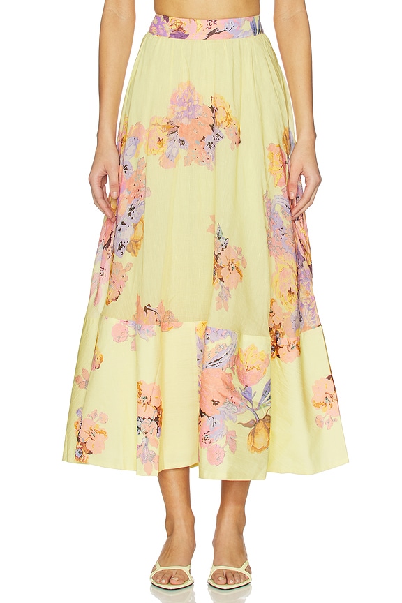 view 1 of 6 FALDA SKIRT in Yellow