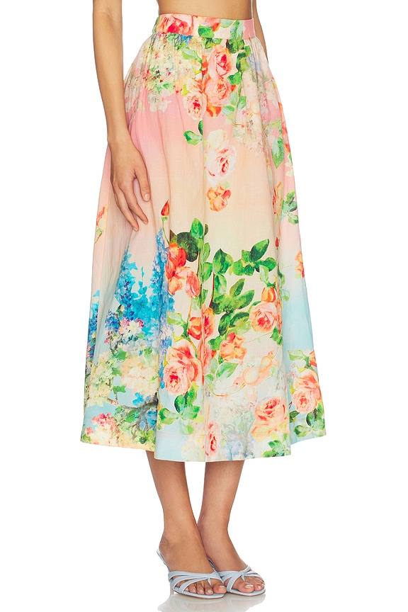 view 2 of 6 Midi Skirt in Multi