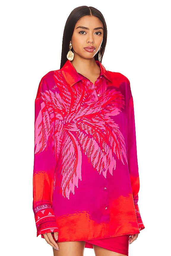 view 2 of 4 BUTTON UP 셔츠 in Multicolor