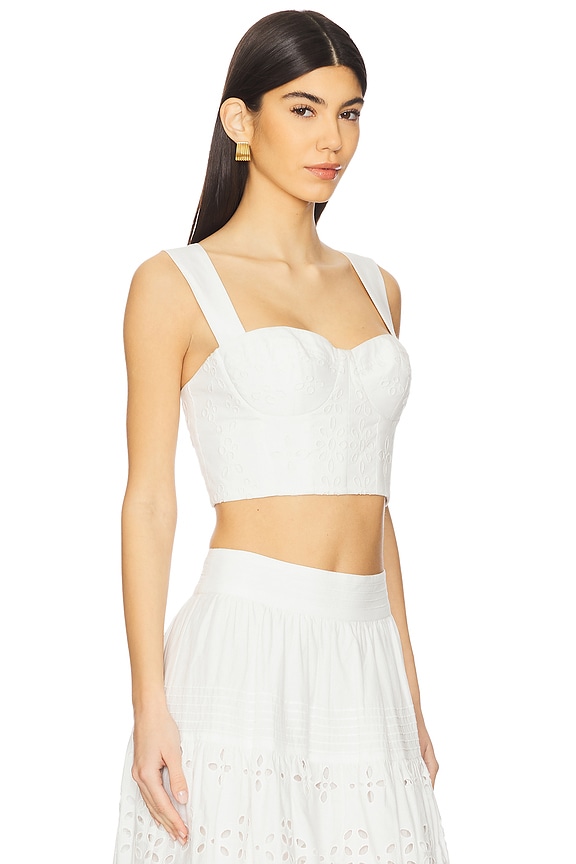 view 2 of 4 Corset Top in Off White