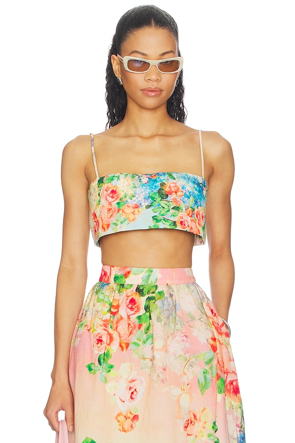 view 1 of 4 TOP CORSÉ BUSTIER TOP in Multi