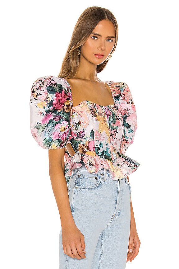 view 2 of 4 Aroha Top in Pastel Teien