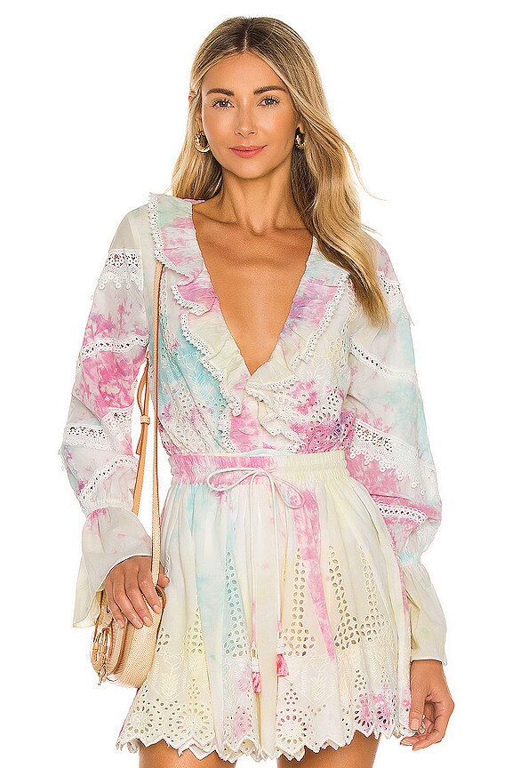 view 1 of 5 Amara Bodysuit in Pastel