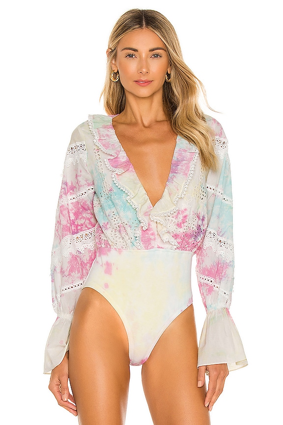 view 2 of 5 Amara Bodysuit in Pastel