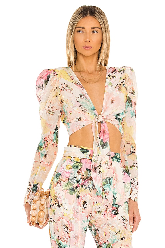 view 1 of 5 X REVOLVE Teien Crop Top in Pastel Floral