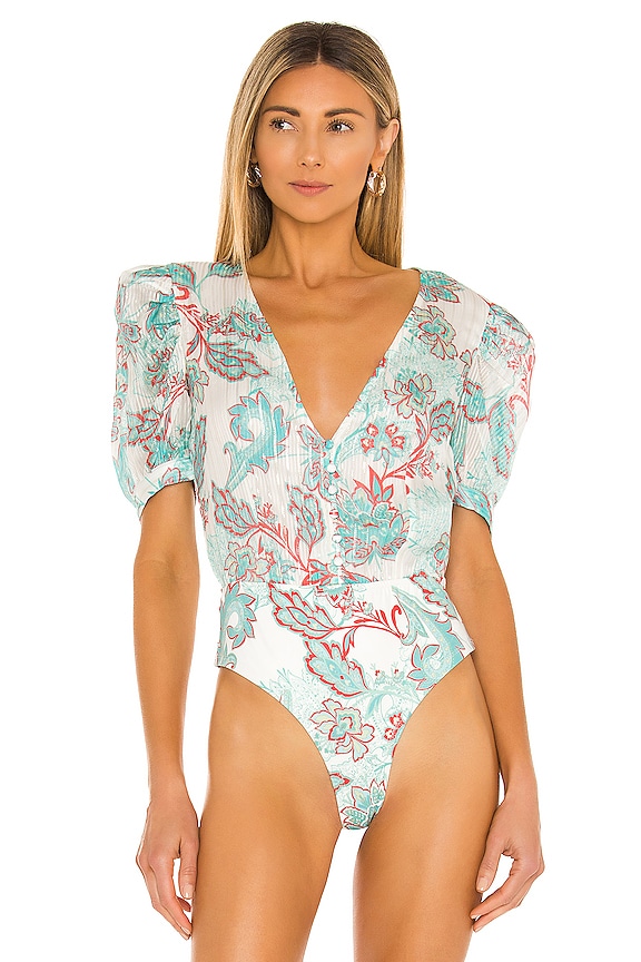 view 2 of 6 X REVOLVE Sion Bodysuit in Blue