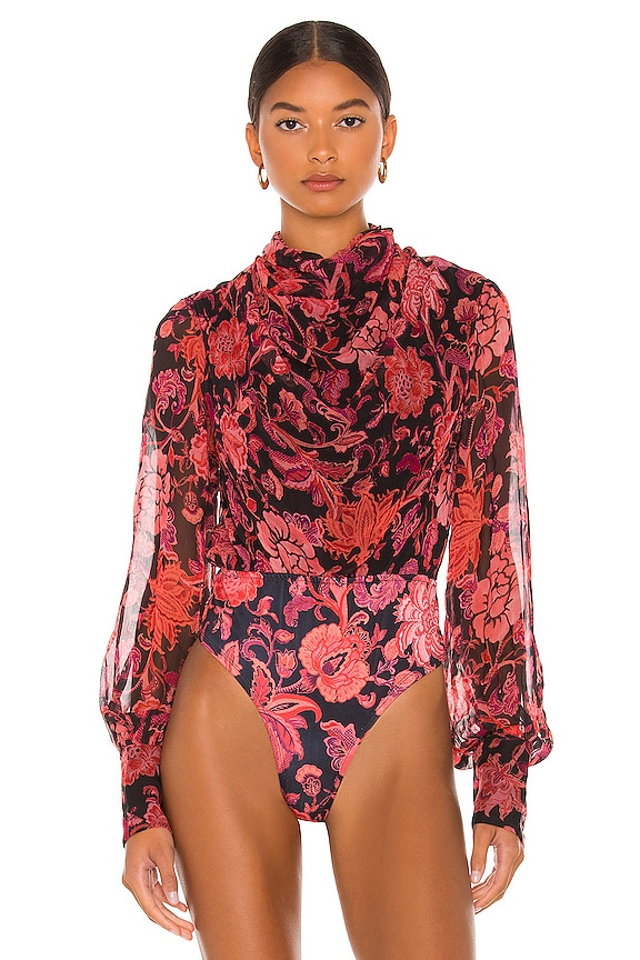 view 2 of 5 X REVOLVE Crimson Bodysuit in Crimson Red