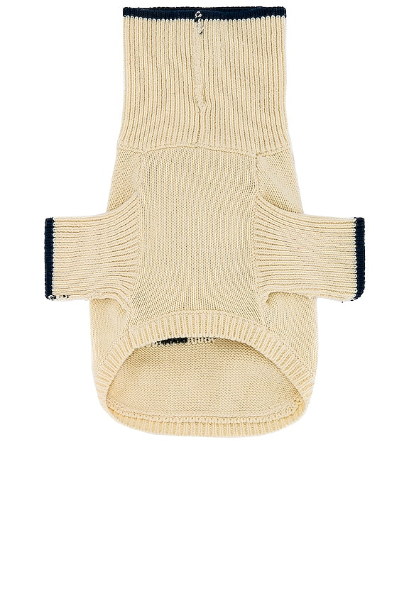 view 2 of 2 Dog Sweater in Ivory