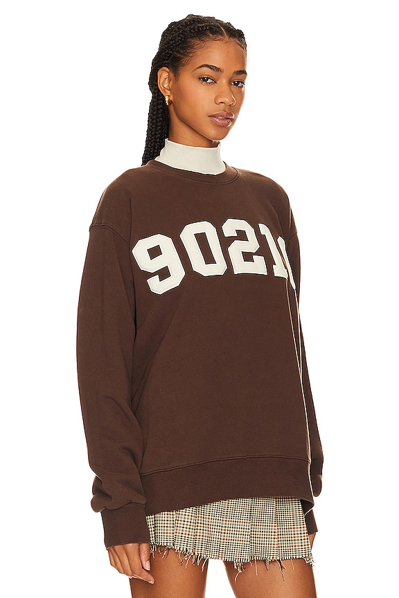 view 2 of 4 WASHED PRINTED スウェットシャツ in Ganache & Ivory