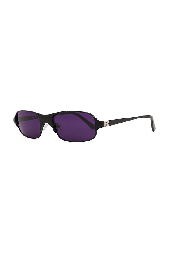view 2 of 3 Aitken Rectangle Sunglasses in Midnight
