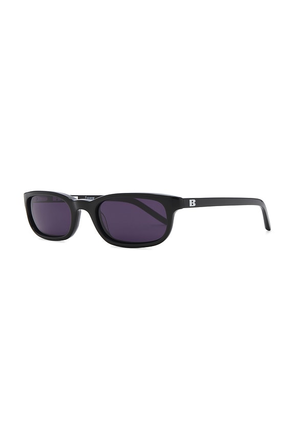 view 2 of 3 Flossie Wayfarer Sunglasses in Midnight