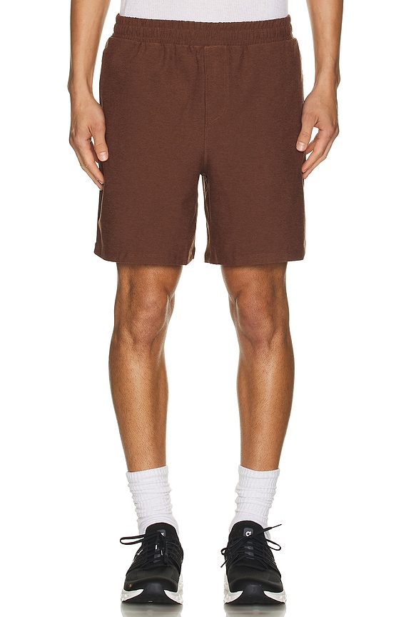 view 3 of 3 Take It Easy Short in Bold Mocha Heather