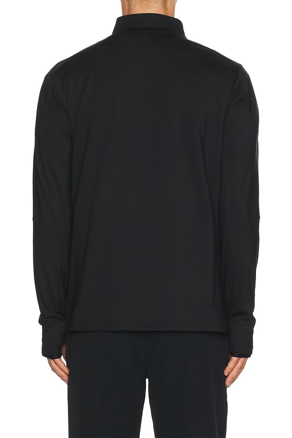 view 2 of 4 Warm Up Quarter Zip Pullover in Black