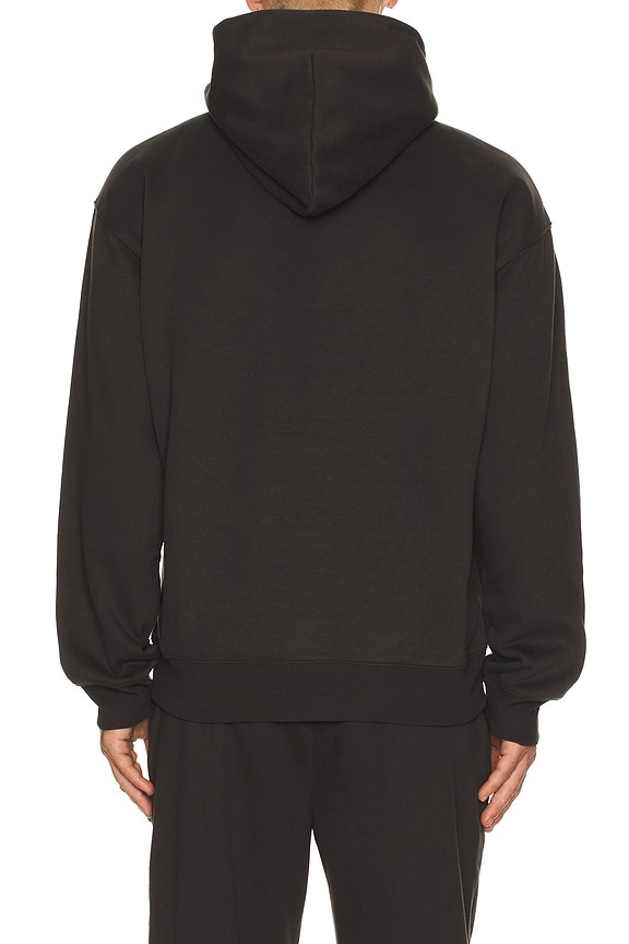 view 2 of 4 SWEAT À CAPUCHE LUXE FLEECE in Slate Brown