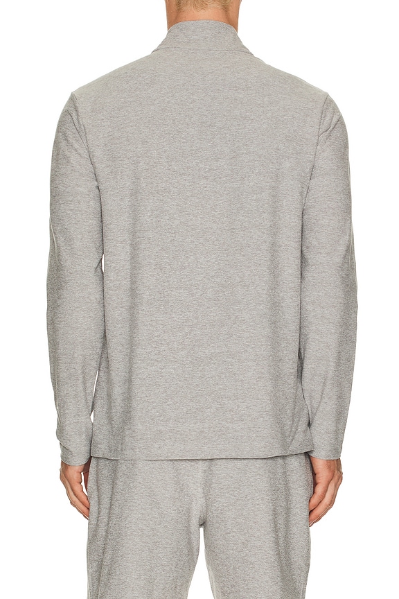 view 2 of 4 Spacedye Terrain Men's Quarter Zip Pullover in Silver Mist