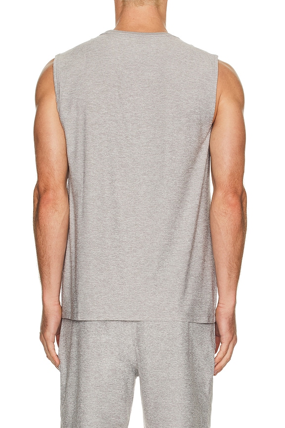 view 2 of 4 Featherweight Free Flo Muscle Tank in Silver Mist