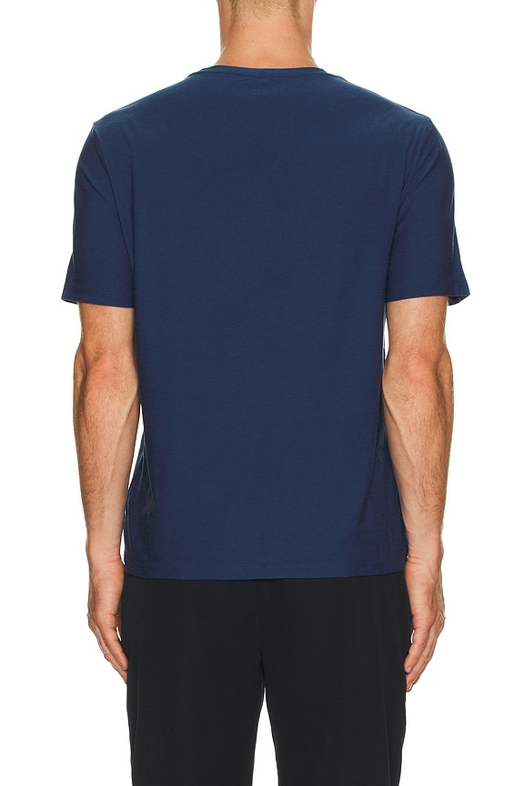 view 2 of 4 T-SHIRT RAS DE COU FEATHERWEIGHT in Dark Cobalt Heather