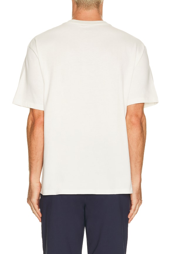 view 2 of 4 SoftKnit Cotton Tee in Crisp White