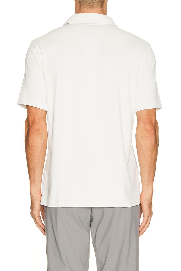 view 2 of 4 All in Active Polo in Crisp White