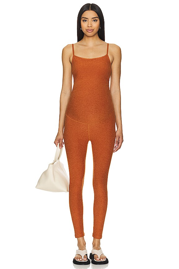 view 2 of 3 COMBINAISON DE MATERNITÉ SPACEDYE UPLEVEL in Warm Clay Heather