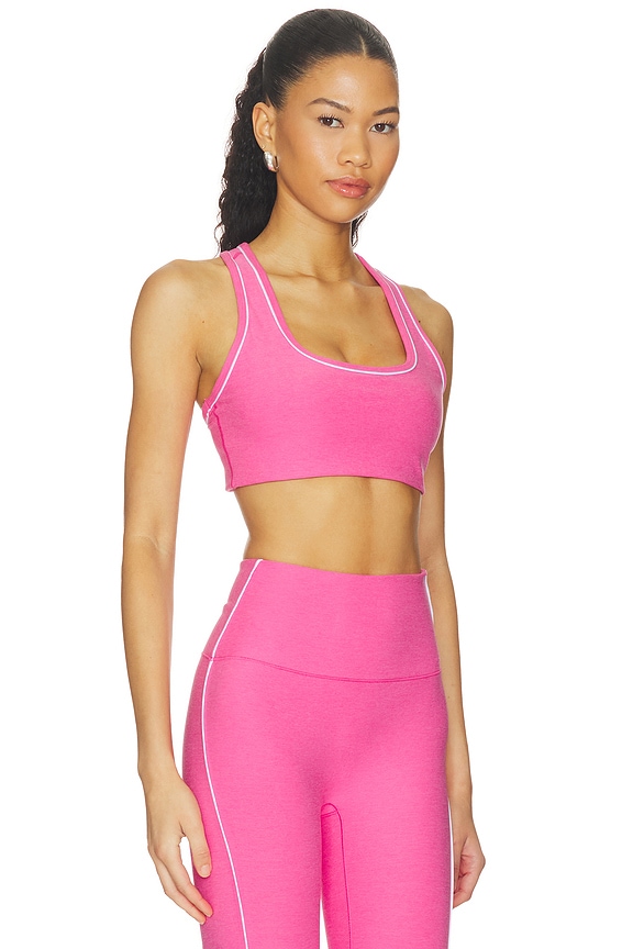 view 2 of 4 SUJETADOR DEPORTE SPACEDYE in Luscious Pink Heather