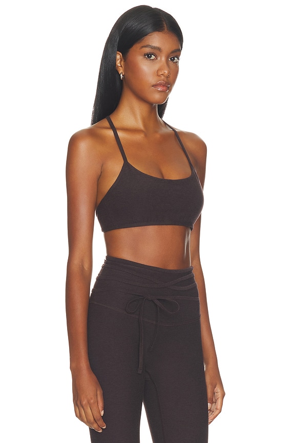 view 2 of 4 SOUTIEN-GORGE DE SPORT SPACEDYE  in Dark Chocolate Heather