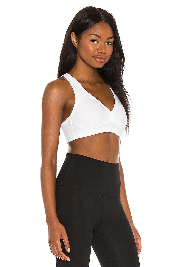 view 2 of 4 Spacedye Lift Your Spirits Sports Bra in Cloud White