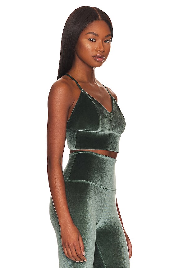 view 2 of 4 SOUTIEN-GORGE DE SPORT VIP LONG LINE in Forest Green