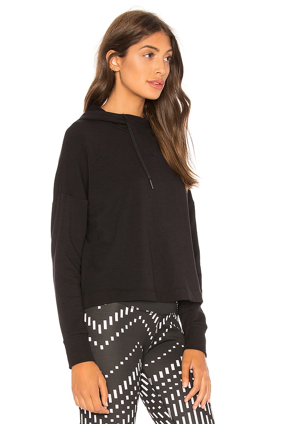 view 2 of 4 Sedona Cropped Hoodie in Black